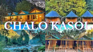 CHALO KASOL  RIVERSIDE COTTAGES IN KASOL  BUDGET STAY  FULL RESORT TOUR  PRO’S amp CON’S [upl. by Nerua141]