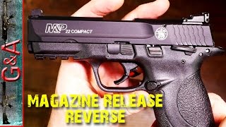 MampP 22 Compact Magazine Release Reverse [upl. by Nannette866]