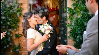 Claudia y Mateo se casan y sus amigos les sorprenden con una gran fiesta  Sueños de Libertad [upl. by Attelrahc]