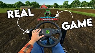 Farming Simulator 25  Part 4  IRL Sim Setup Upgrades [upl. by Nydnarb]