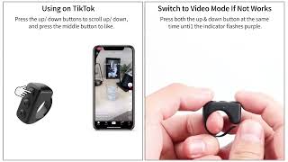 User Guide Remote Scrolling Ring for TikTok [upl. by Zzahc]