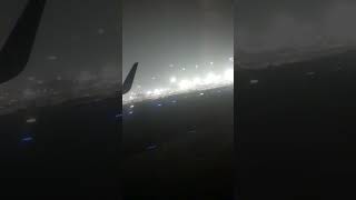 Landing on bad weather with storm  trending youtube shorts [upl. by Sydalg]