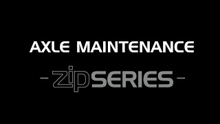 MGI Zip Series  Axle Maintenance [upl. by Garvy]