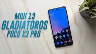 MIUI 13 Gladiator OS Beta For Poco X3 Pro  OP Gaming Performance 🔥🔥 [upl. by Nylrahs113]