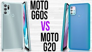 Moto G60s vs Moto G20 Comparativo [upl. by Attegroeg]