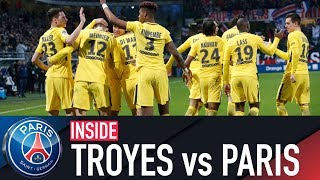 INSIDE  TROYES vs PARIS SAINTGERMAIN [upl. by Silevi]