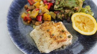 How to fillet a chilean sea bass under a minute by James Morrissey [upl. by Kitti]