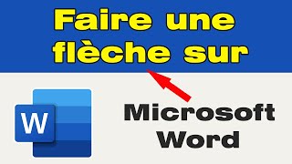 Comment faire une flèche sur Word [upl. by Darlleen]