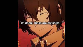 Dazai’s ships dazaiosamu bsd ships chuuya soukoku sigma sigzai fyodor fyozai insideout2 [upl. by Ardnot]