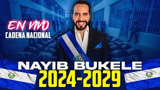 EN VIVO 🔴 Presidente Nayib Bukele 2024  2029  Reacción ManuDirecto [upl. by Nivlak]