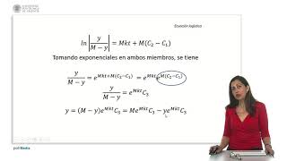 Resolución de la ecuación logística por separación de variables   UPV [upl. by Burnie319]