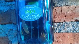 Unboxing Amara AA  350 Aquarium AirPump [upl. by Trixie]