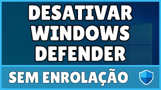 Como Desativar o Windows Defender 2024 [upl. by Monda]