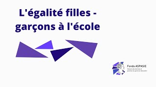 Conférencedébat  Légalité fillesgarçons à lécole [upl. by Maroj939]