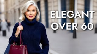 How to Dress and Look Elegant Over 60 [upl. by Anerual912]