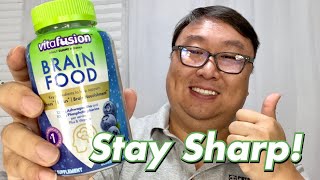 How To Stay Focused with Vitafusion Brain Food Gummy Vitamins [upl. by Ylrbmik]