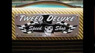 Tweed Deluxe Texas Blues Demo  Tweed Deluxe Speed Shop [upl. by Aimo363]