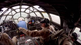 Crawl through a B29 Superfortress IN FLIGHT  RealTime procedures  ATC  Oshkosh AirVenture [upl. by Keese]