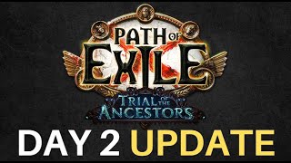 Path of Exile Ancestors Day 2 Update [upl. by Llecram]