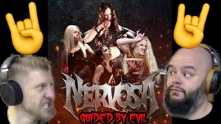 Killer song  Nervosa  Guided By Evil  Metalheads Reaction [upl. by Amehsyt603]