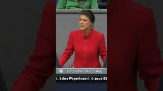 Dr Sahra Wagenknecht BSW [upl. by Richarda853]