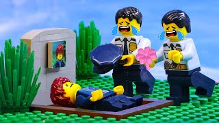 Smart Thief Has Pretended To Be Dead Deceive The Police  LEGO City Bank Robbery [upl. by Placia]