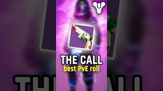 The Call PvE God Roll to absolutely grind for thefinalshape destiny2 geekermon [upl. by Revolc684]