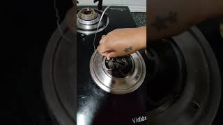 Auto ignition Gas Stove Flame problem 🤦‍♀️  HERE THE SOLUTION 🤔🤫  youtubeshorts shorts [upl. by Welles207]