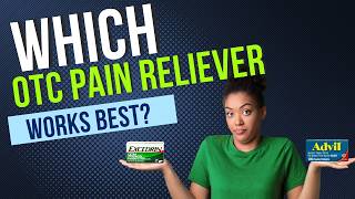 Whats the BEST Pain Reliever for YOU  Advil Aleve Aspirin or Tylenol Pain relief showdown [upl. by Garnet405]