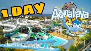 Our Trip To Aqualava Playa Blanca [upl. by Elocim]