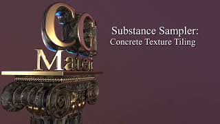 Substance Sampler Concrete Material from single image [upl. by Phyl]