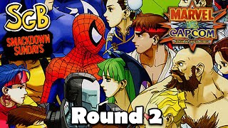 SGB Smackdown Sunday Marvel vs Capcom  Round 2 [upl. by Nnilsia]