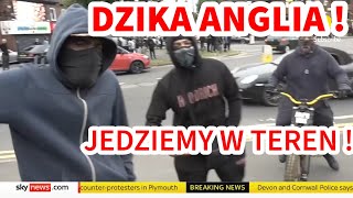 ZAMIESZKI W ANGLII CO DZIEJE SIE W TYM DZIKIM KRAJU Wyjazd w teren anglia southport zamieszki [upl. by Trimmer43]