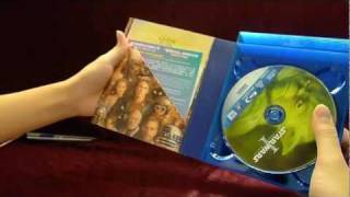 Star Wars The Complete Saga Blu Ray Box Set Unboxing HD NTSC Version [upl. by Sirromal]