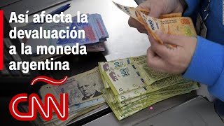 Peso argentino moneda con menor valor en la región [upl. by Adnael96]