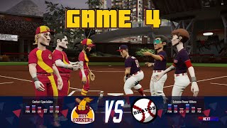 BRAVOS VS HOT CORNERS  SUPER MEGA BASEBALL 4 [upl. by Tamera]