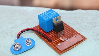 How to make Touch Switch using Mosfet IRFZ44N and Relay [upl. by Shama]