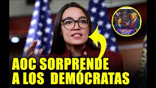 AOC sorprende a los demócratas OJO con TRUMP quotSOY REALISTA con las ELECCIONES [upl. by Noiz]