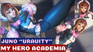 Juno quotUravityquot Skin Showcase My Hero Academia Event  Overwatch 2 [upl. by Enorel]