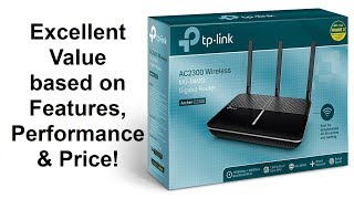 TPLink C2300 WiFi MUMIMO Gigabit Router [upl. by Adia]