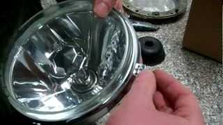 Upgrade Part 3  How to refit headlights into Land Rover Defender [upl. by Uase]