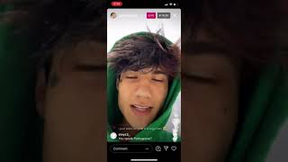 Jaden Hossler Instagram live stream  4112021 [upl. by Oswald]