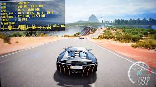 Forza Horizon 3 on Ryzen 3 2200G Vega 8  1080p Test [upl. by Isis]