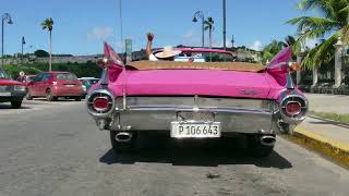 havana cuba 1959 cadillac eldorado pink classic vintage car old taxi cab in cuban c SBV 310596253 HD [upl. by Naujaj]