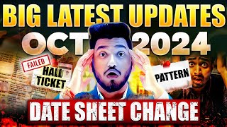 NIOS Big Latest Updates October 2024 Theory Date Sheet Change  NIOS Big Changes in Exam Pattern [upl. by Val]