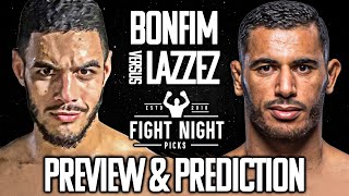 UFC 283 Gabriel Bonfim vs Mounir Lazzez Preview amp Prediction [upl. by Vudimir]