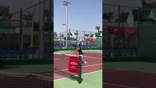 Net Training🎾🇪🇬 tennistime tennisviral теннис tennisshorts tennispractice [upl. by Von853]