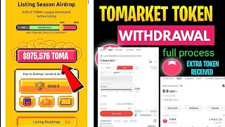 To Market Listing Season Airdrop Claim Fast To market today update [upl. by Reinhardt454]