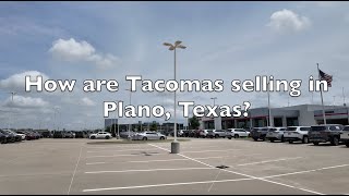 2024 Tacoma Off Road Are Tacomas selling in Plano Texas [upl. by Race]