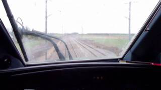 Vitesse Limiteen cabineTGV Atlantique Part 2  The Train Trip Part 8 [upl. by Aletse]